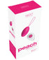 VeDO Peach Rechargeable Egg Vibe - Foxy Pink